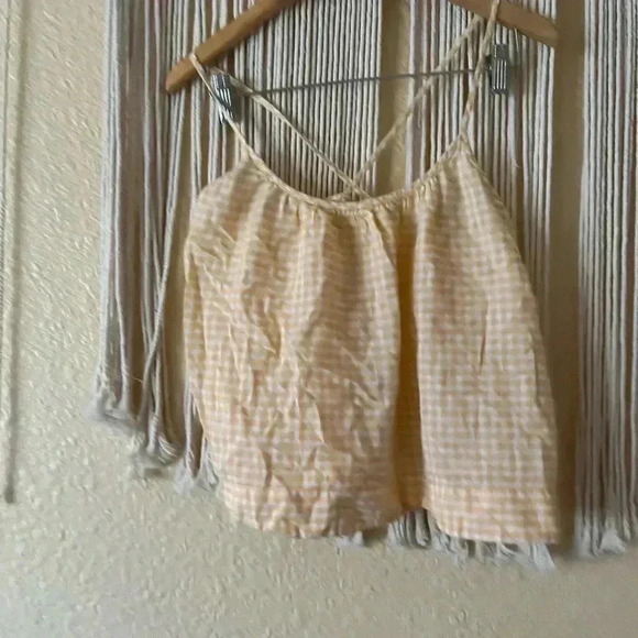 Madewell gingham top size medium - Picture 2 of 4